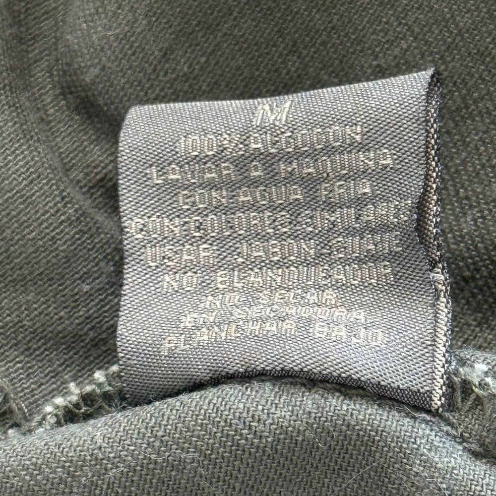Ashley 26 International Jacket Womens‎ S M Olive Green Military Utility Ruffle - Picture 15 of 16